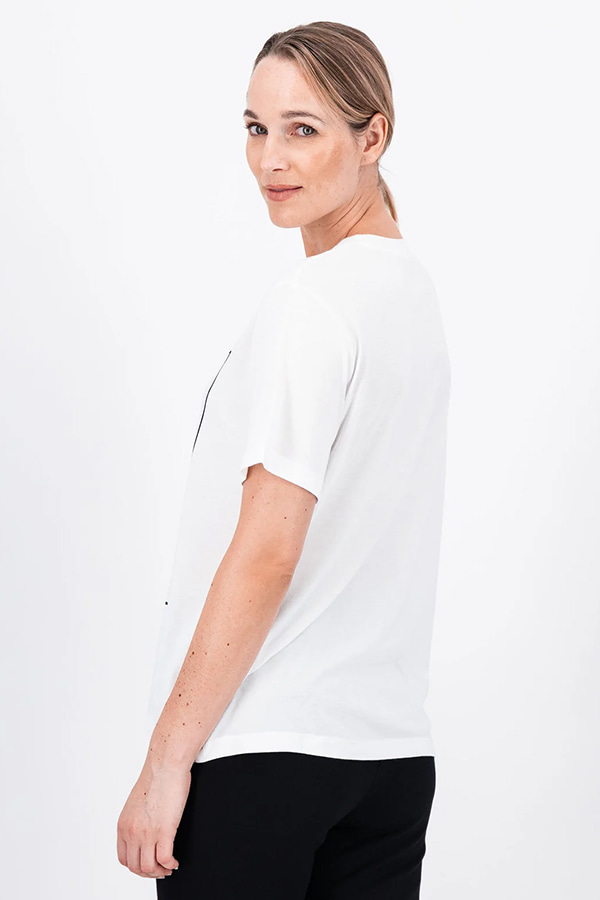 ΜΠΛΟΥΖΑ T-SHIRT FYNCH HATTON - 111-WHITE